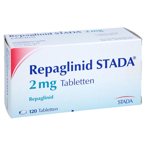 Repaglinid Stada 2 mg Tabletten 120 St