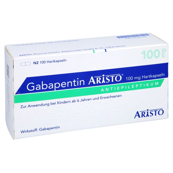Gabapentin Aristo 100 mg Hartkapseln 100 St
