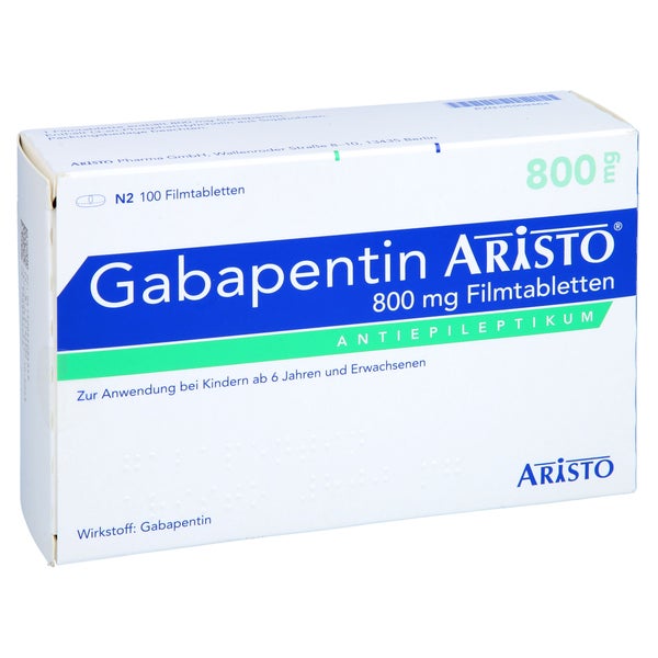 Gabapentin Aristo 800 mg Filmtabletten 100 St