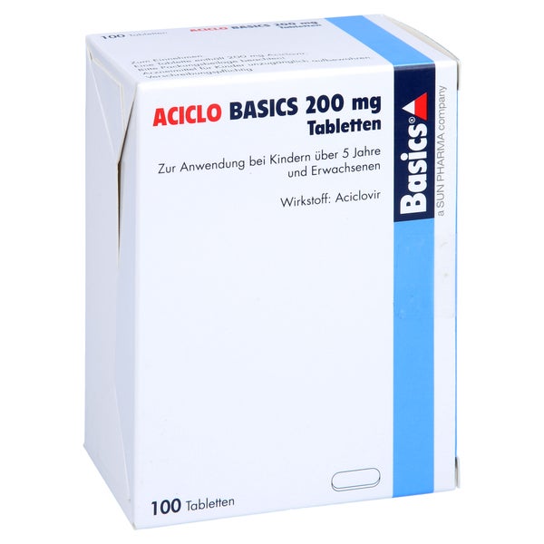 Aciclo Basics 200 mg Tabletten 100 St