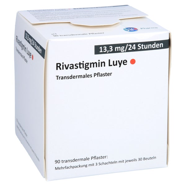 RIVASTIGMIN Luye 13,3 mg/24 Std. transd.Pflaster 90 St