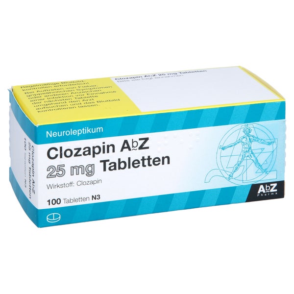 Clozapin AbZ 25 mg Tabletten 100 St