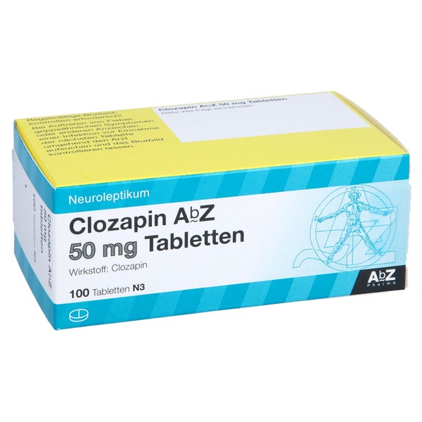 Clozapin AbZ 50 mg Tabletten 100 St