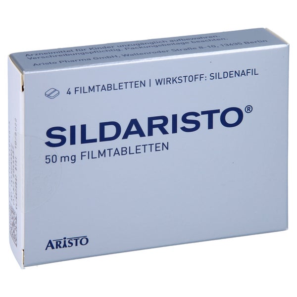 Sildaristo 50 mg Filmtabletten 4 St