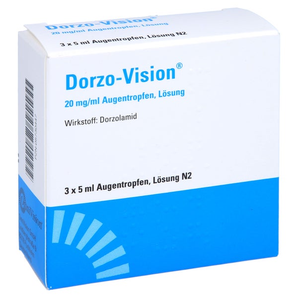 Dorzo-vision 20 Mg/ml Augentropfen 3X5 ml