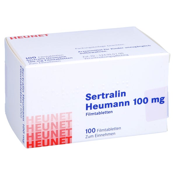 SERTRALIN Heumann 100 mg Filmtabl.Heunet 100 St