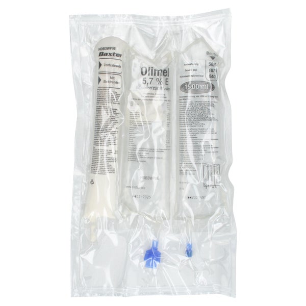 Olimel 5,7% E Emulsion zur Infusion 4X1500 ml