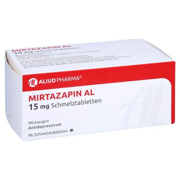 Mirtazapin AL 15 mg Schmelztabletten 96 St