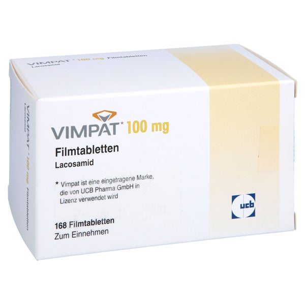 Vimpat 100 mg Filmtabletten 168 St