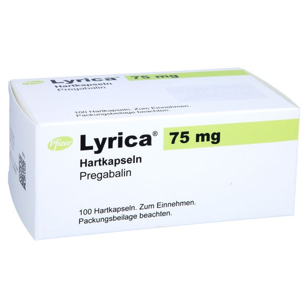 Lyrica 75 mg Hartkapseln 100 St
