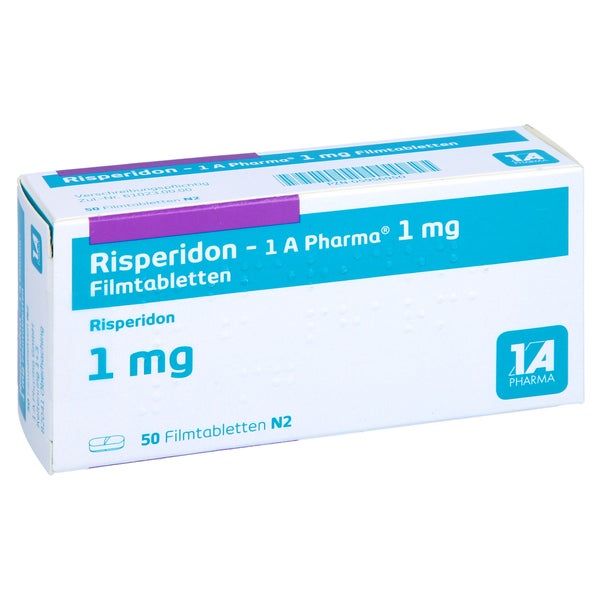 Risperidon-1a Pharma 1 mg Filmtabletten 50 St