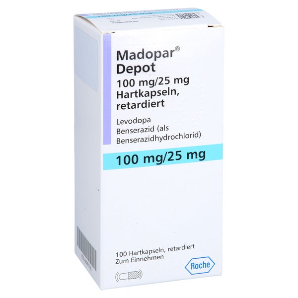 Madopar Depot Hartkapseln retardiert 100 St