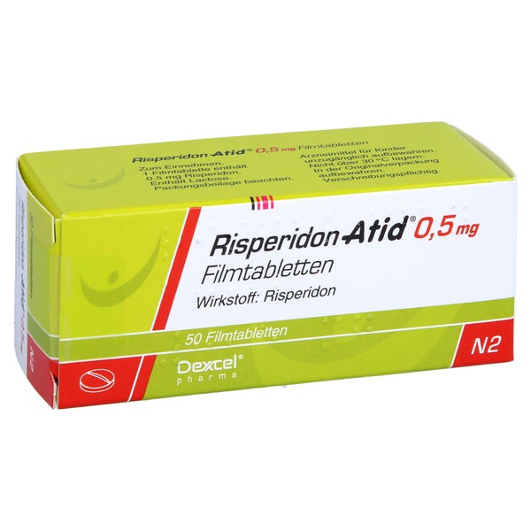 Risperidon Atid 0,5 mg Filmtabletten 50 St