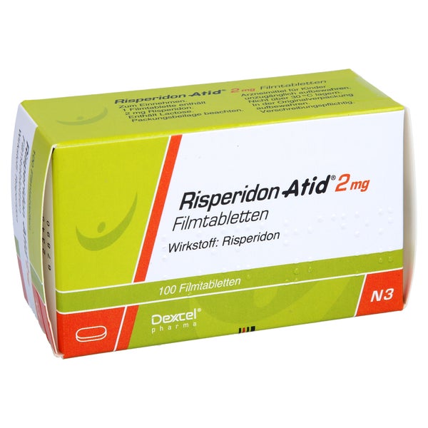 Risperidon Atid 2 mg Filmtabletten 100 St
