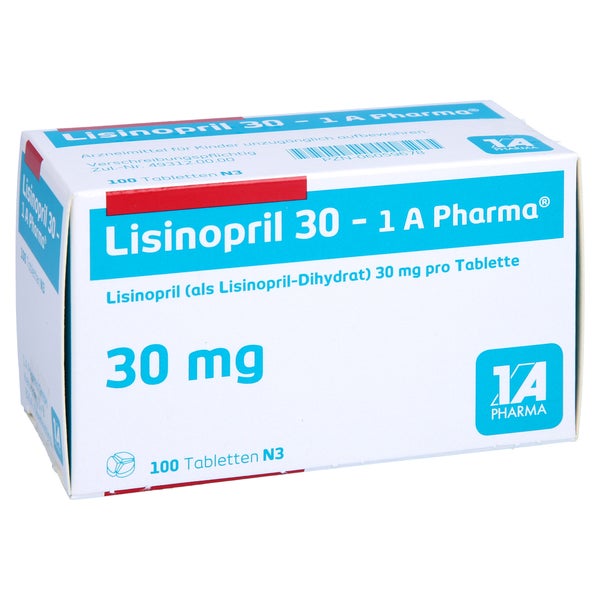 Lisinopril 30-1a Pharma Tabletten 100 St