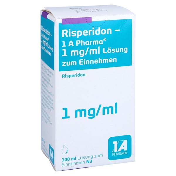 RISPERIDON-1A Pharma 1 mg/ml Lösung z.Einn. 100 ml