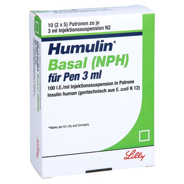 HUMULIN Basal NPH f.Pen Injektionssuspension 10X3 ml