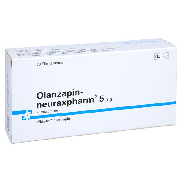 OLANZAPIN-neuraxpharm 5 mg Filmtabletten 70 St
