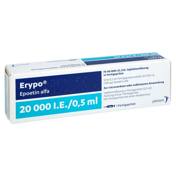 ERYPO FS 20.000 I.E./0,5 ml Fertigspritzen 0,5 ml