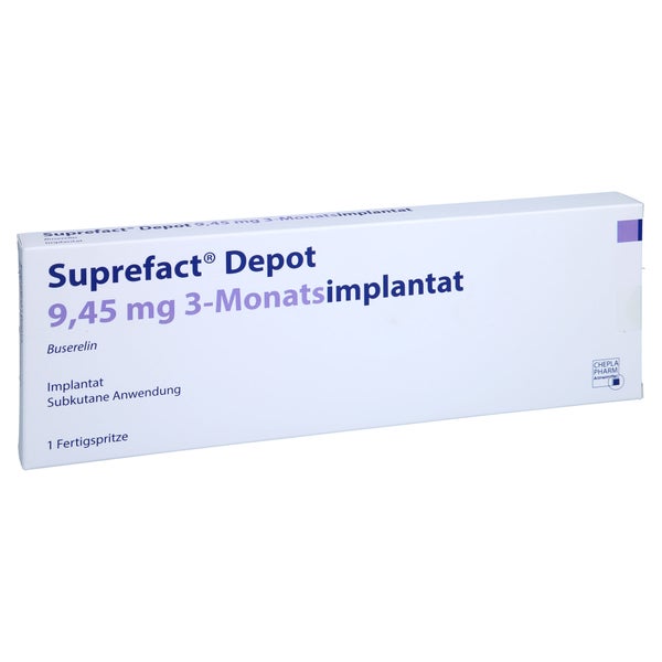 SUPREFACT Depot 9,45 mg 3-Monatsimplan.i.e.F.-Spr. 1 St