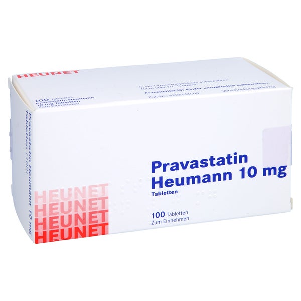Pravastatin Heumann 10 mg Tabl.Heunet 100 St