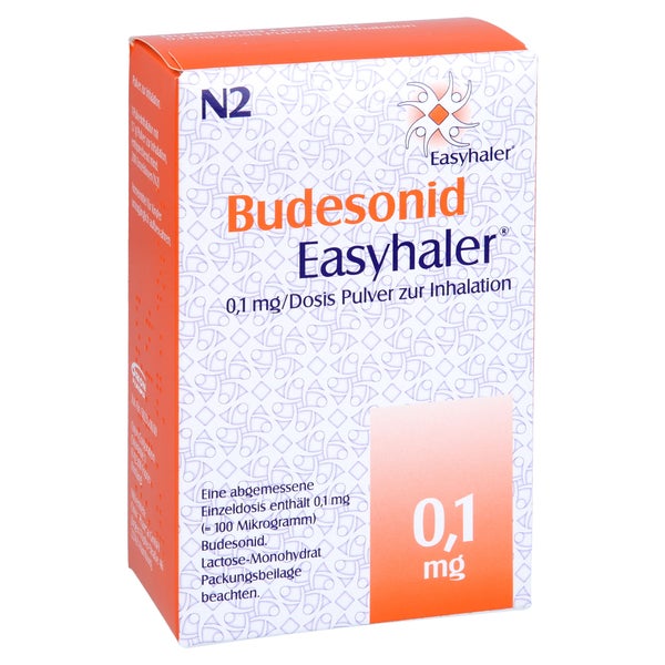 BUDESONID Easyhaler 0,1 mg/Dosis 200 ED P.z.Inh. 1 St