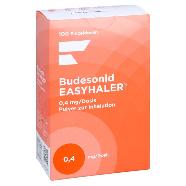 BUDESONID Easyhaler 0,4 mg/Dosis 100 ED P.z.Inh. 1 St