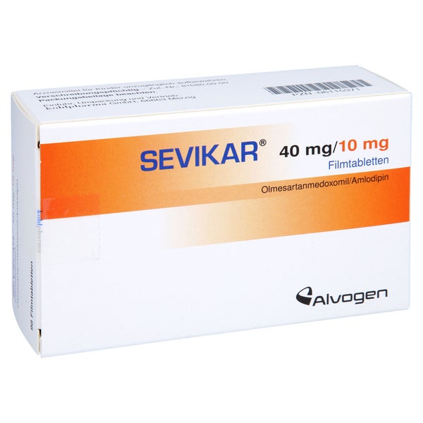 Sevikar 40 Mg/10 mg Filmtabletten 98 St