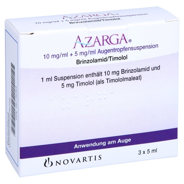 AZARGA 10 mg/ml + 5 mg/ml Augentropfensuspension 3X5 ml