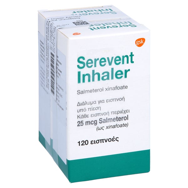 SEREVENT FCKW frei 120 Hub Dosieraerosol 2 St