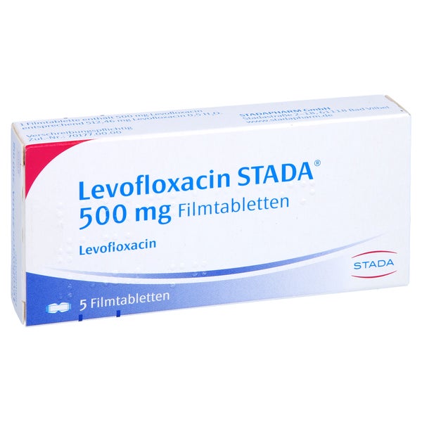 Levofloxacin Stada 500 mg Filmtabletten 5 St