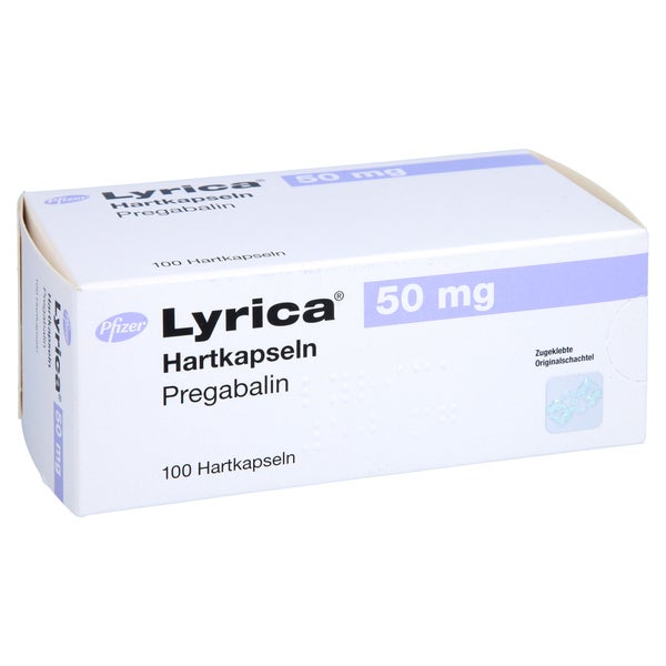 Lyrica 50 mg Hartkapseln 100 St