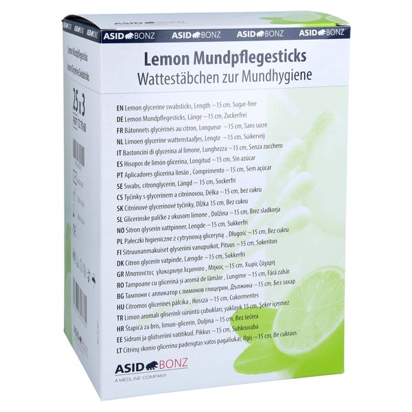 Lemon Mundpflege Sticks 25X3 St