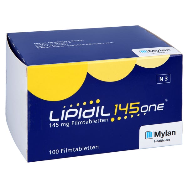 Lipidil 145 ONE 145 mg Filmtabletten 100 St