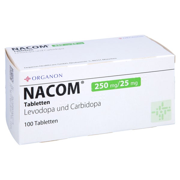 Nacom 250 Mg/25 mg Tabletten 100 St