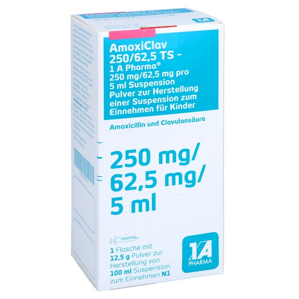 AMOXICLAV 250/62,5 TS-1A Pharma 100 ml