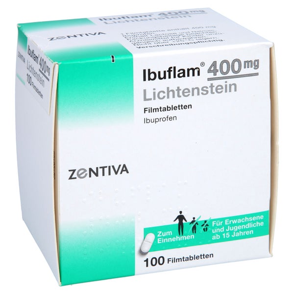 IBUFLAM 400 mg Lichtenstein Filmtabletten 100 St
