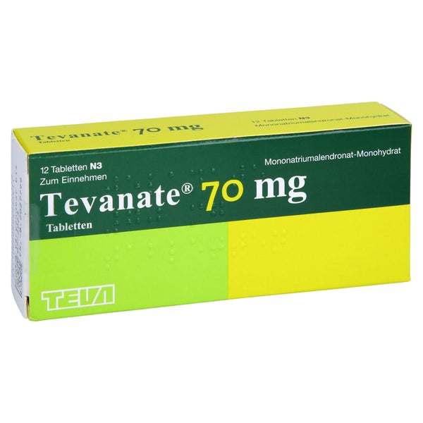Tevanate 70 mg Tabletten 12 St