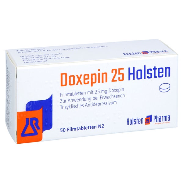 Doxepin 25 Holsten Filmtabletten 50 St