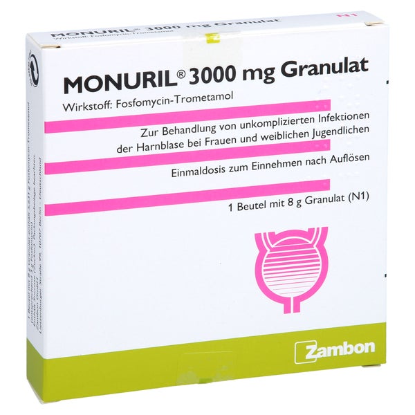 Monuril 3000 mg Granulat 1X8 g