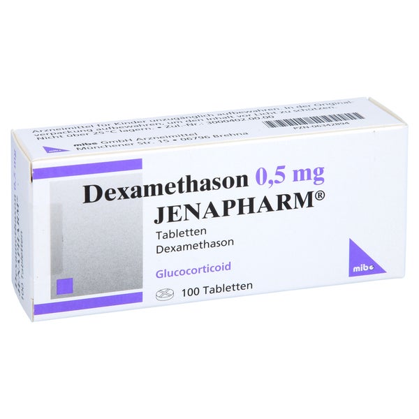 Dexamethason 0,5 mg JENAPHARM Tabletten 100 St
