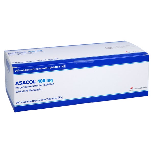 ASACOL 400 mg magensaftresistente Tabletten 300 St