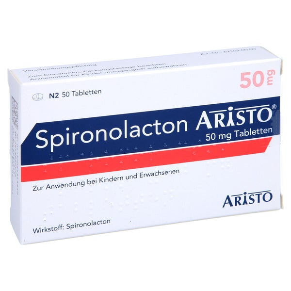 Spironolacton Aristo 50 mg Tabletten 50 St