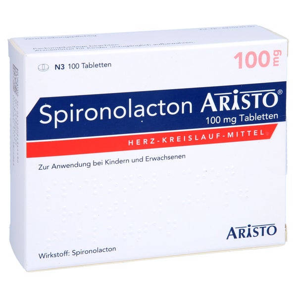 Spironolacton Aristo 100 mg Tabletten 100 St