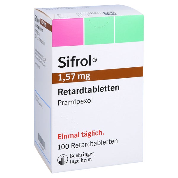 Sifrol 1,57 mg Retardtabletten 100 St