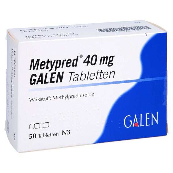 Metypred 40 mg GALEN Tabletten 50 St