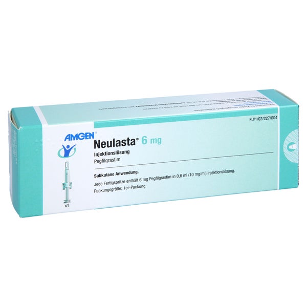 NEULASTA 6 mg Inj.-Lsg.Fertigspr.m.autom.Nadels. 1 St