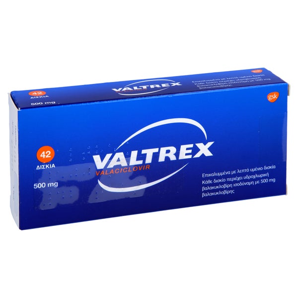Valtrex 500 mg Filmtabletten 42 St