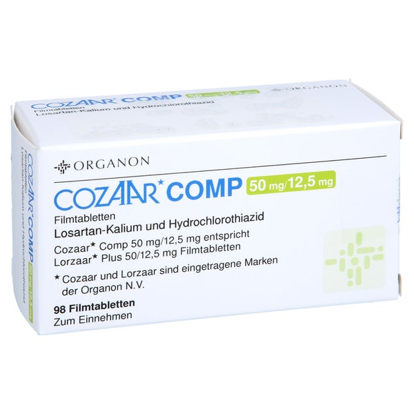 Cozaar comp 50 mg/12,5 mg Filmtabletten 98 St