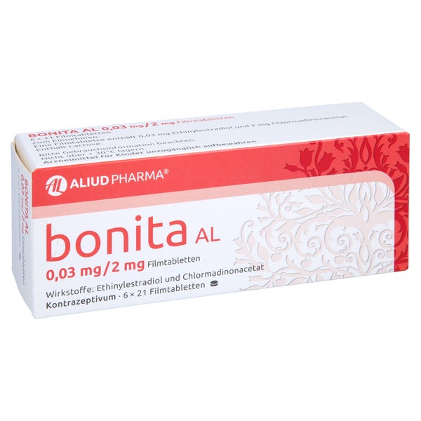 Bonita AL 0,03 mg/2 mg Filmtabletten 6X21 St